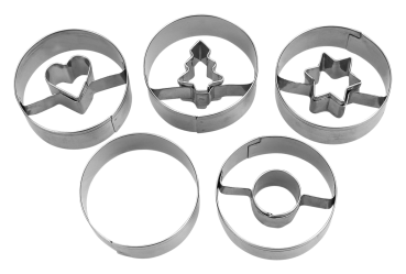 Spitzbuben Ausstecher Set - Glatt